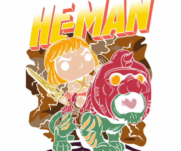 He-Man and Battle Cat - Chibi Pop! Ride
