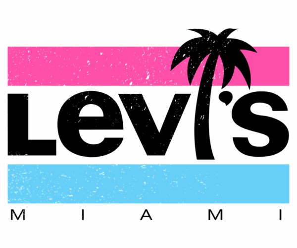 Levi's Miami Palm Tree - Retro Summer Vibe