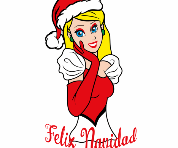 Christmas Belle - Festive Pop Art