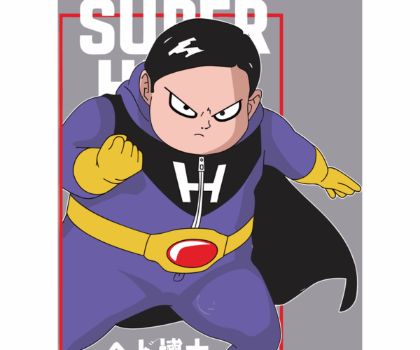 Super Hedo - Chibi Superhero