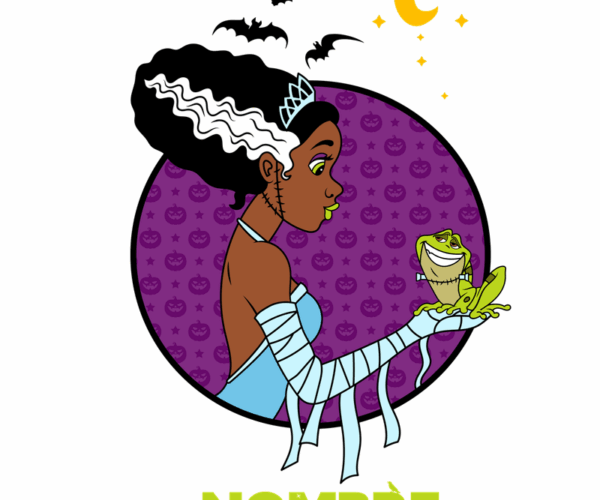 Bride of Frankenstein Meets Frog Prince - Spooky Fairytale