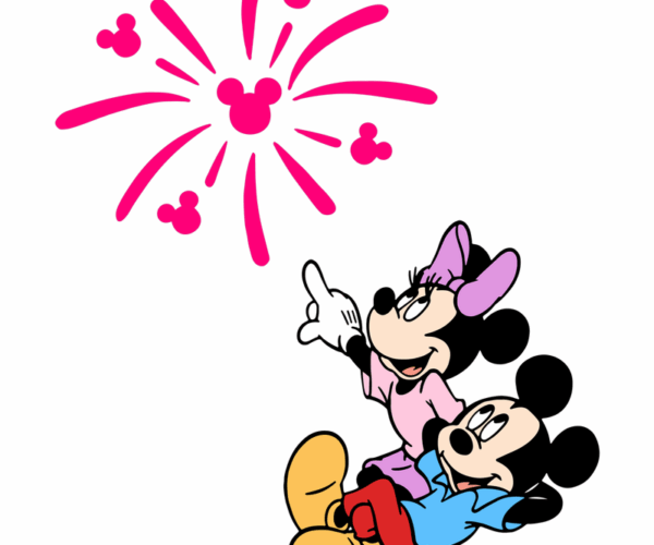 Mickey and Minnie Fireworks Celebration