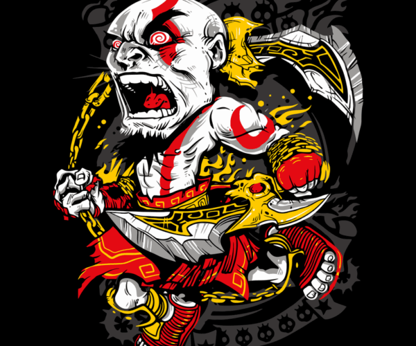Kratos Chibi - God of War Rage