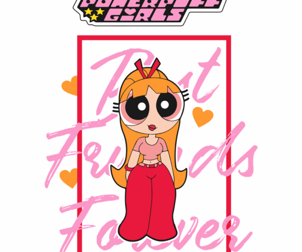 Blossom Powerpuff Girl - Best Friends Forever