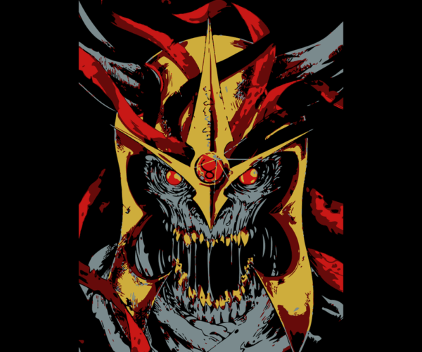 Oni Warrior -  Crimson Fury