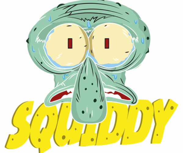 Squidward Stressed - SpongeBob SquarePants Fan Art