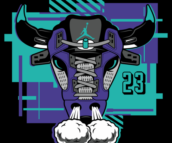 Air Jordan Bull Head - Charged Up