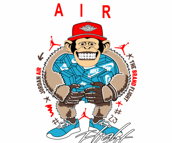 Air Jordan Chimp - Flight 23