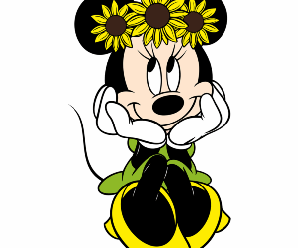 Minnie Mouse Sunflower Crown - Sweet Dreams Edition