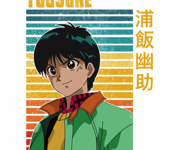 Yusuke Urameshi - Retro Anime Vibes