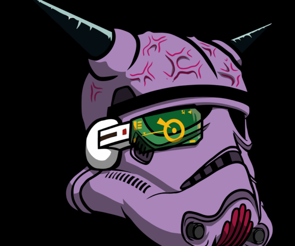 Zaku Head - Bio-Mechanical Fusion