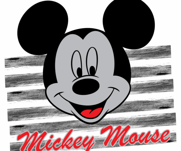 Mickey Mouse Retro Stripes