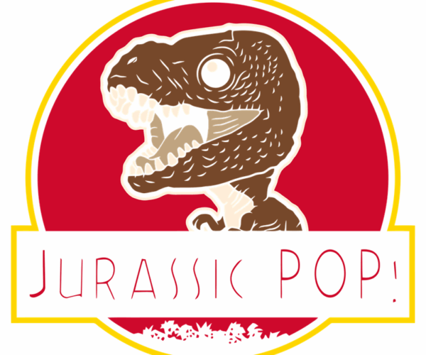Jurassic Pop! -  Chibi T-Rex Logo