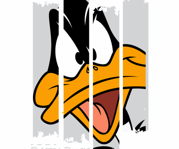 Daffy Duck -  Angry Expression
