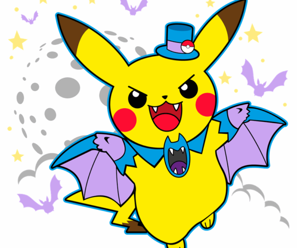 Pikachu Bat - Spooky Night Flight