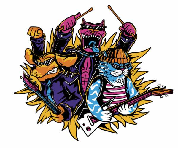 Rockin' Pets - Band of Brothers