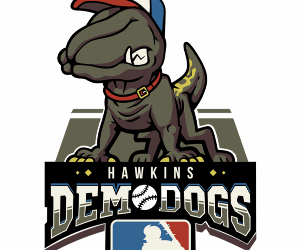 Demodogs - Hawkins Baseball Team Mascot