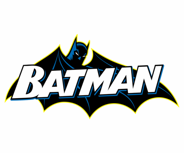 Batman Batwing Logo - Classic Comic Style