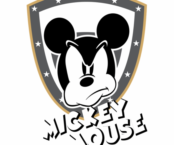 Grumpy Mickey Mouse - Shield Edition