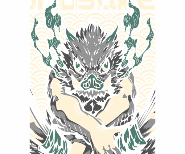 Inosuke Boar Mask - Demon Slayer Edition
