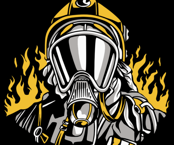 Firefighter's Courage - Blazing Glory