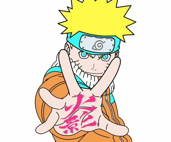 Naruto Rasengan Hand Sign - Anime Power