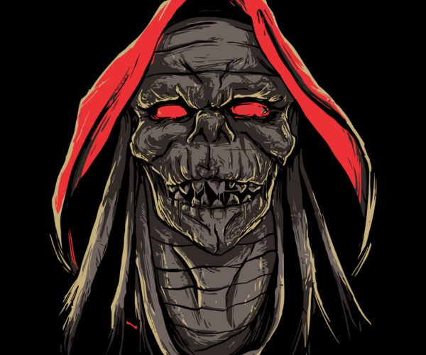 Hooded Skull - Grim Reaper's Apprentice