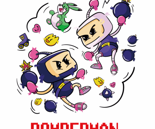 Bomberman Bros - Pixelated Punch-Up