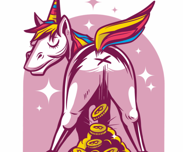 Magical Bitcoin Unicorn - Crypto Prankster
