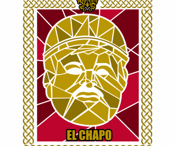 El Chapo - Stained Glass Icon