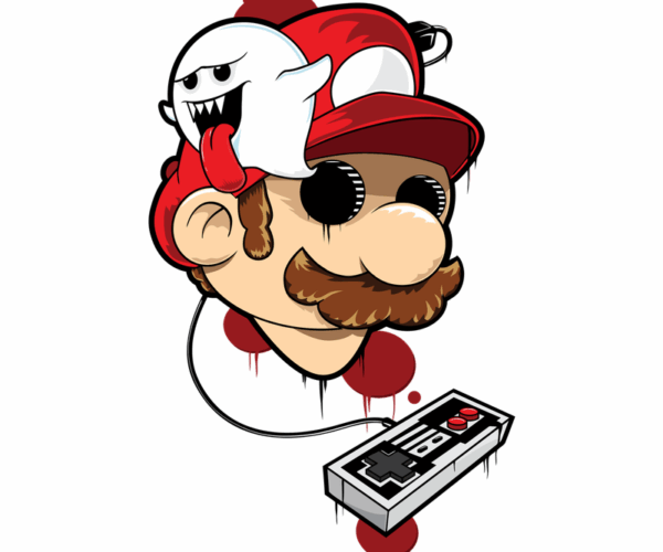 Spooky Mario - Retro Gamer