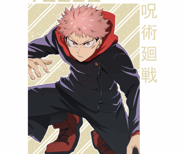 Yuji Itadori - Jujutsu Kaisen Retro