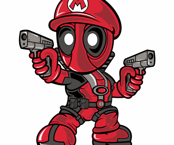 Mario-DeadPool - Super Mashup