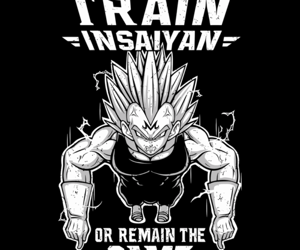 Saiyan Power Up - Motivational Fitness Design