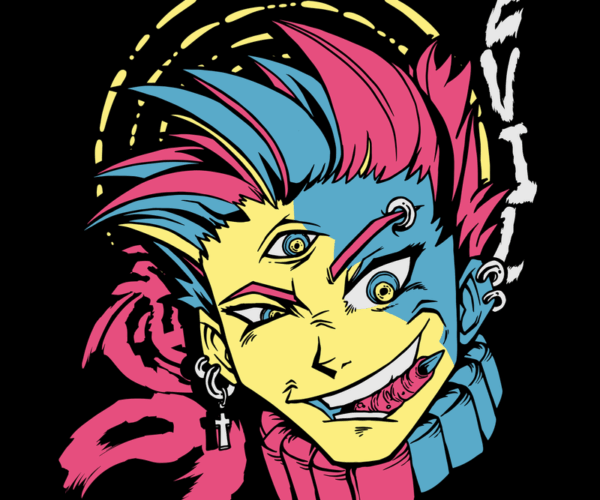 Evil Eye Triad - Cyberpunk Rebellion