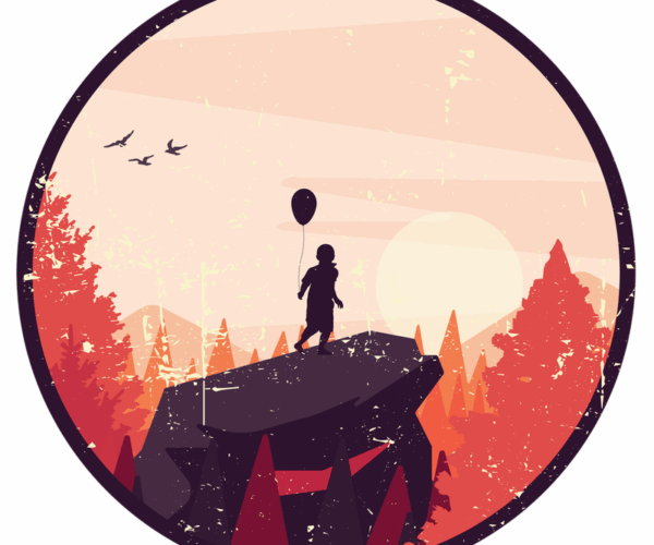 Little Wanderer - Sunset Dreamscape