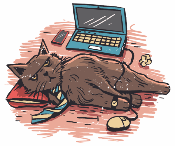 Grumpy Cat Boss - Office Overload