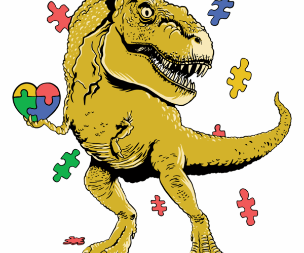 Puzzle Rex - Autism Awareness