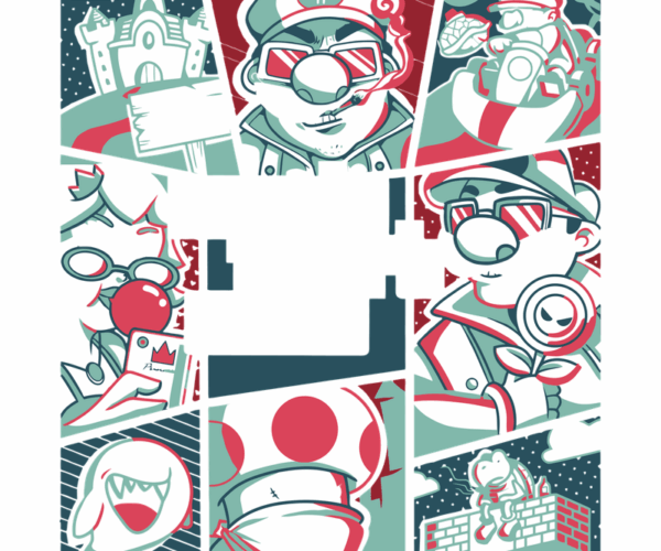 Mario Theft Auto - Retro Gaming Mashup