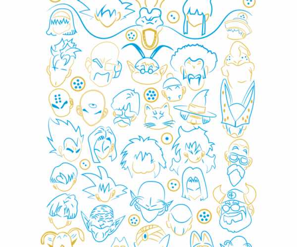 Anime Faces - Doodle Mania