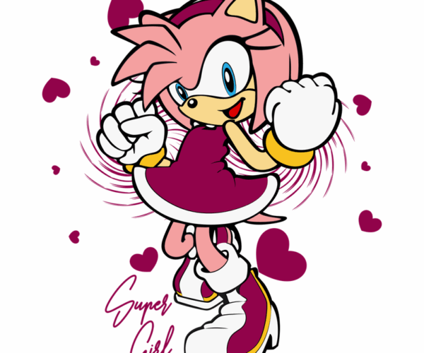 Amy Rose - Super Girl Power