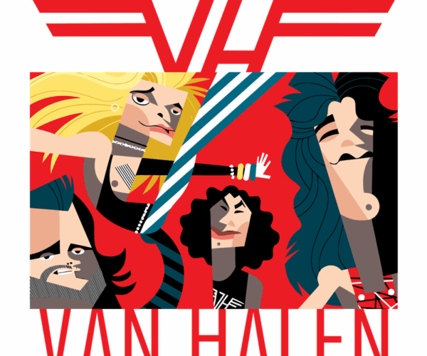Van Halen Band - Rock 'n' Roll Legends
