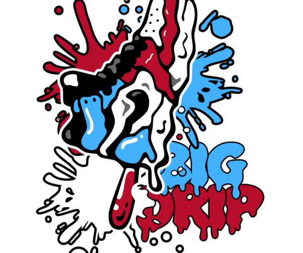 Melting Sneaker - Big Drip