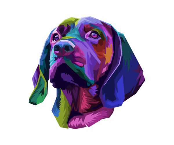 Dog Lover - Vibrant Pop Art Portrait