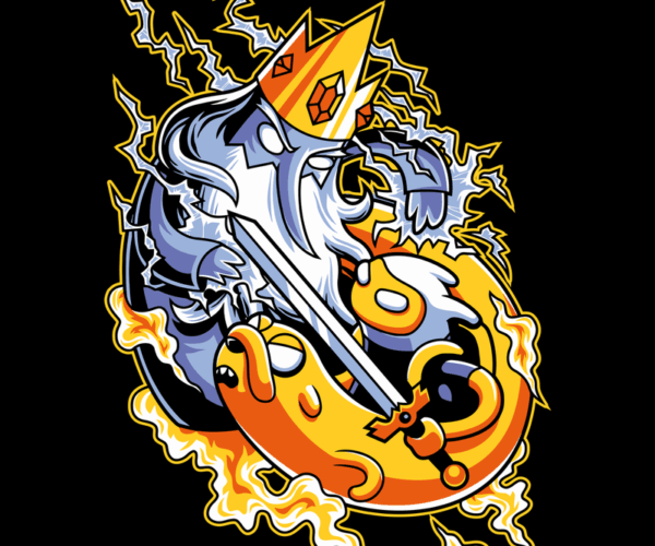Jake the Dog vs. Ice King - Epic Battle