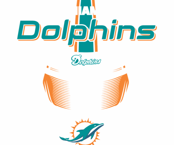 Miami Dolphins Helmet - Vintage Style