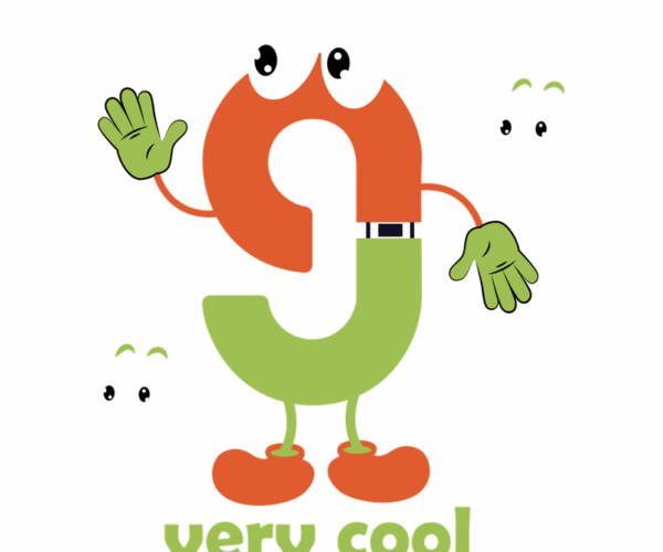 Number 9 Character - Very Cool