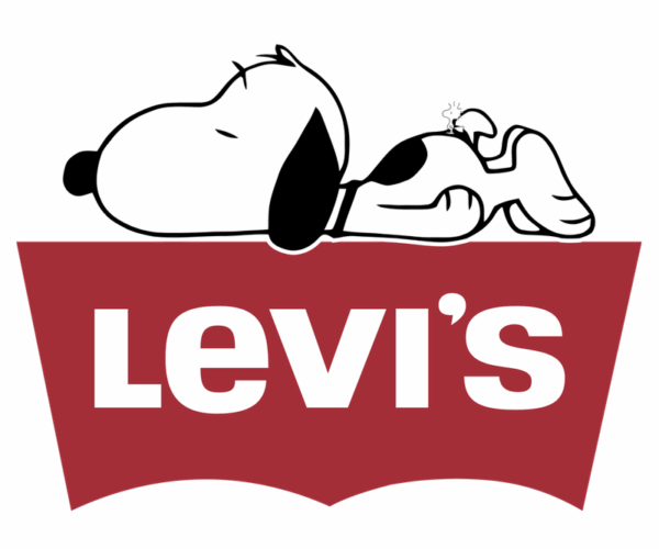 Snoopy's Levi's Slumber - Relaxed Canine Cool