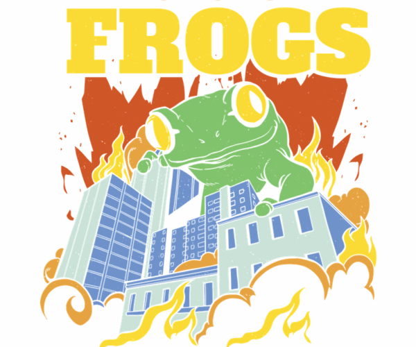 Giant Frog Rampage - City Under Siege