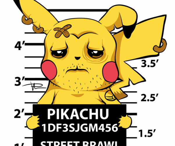 Pikachu Street Brawl - Mugshot Mayhem